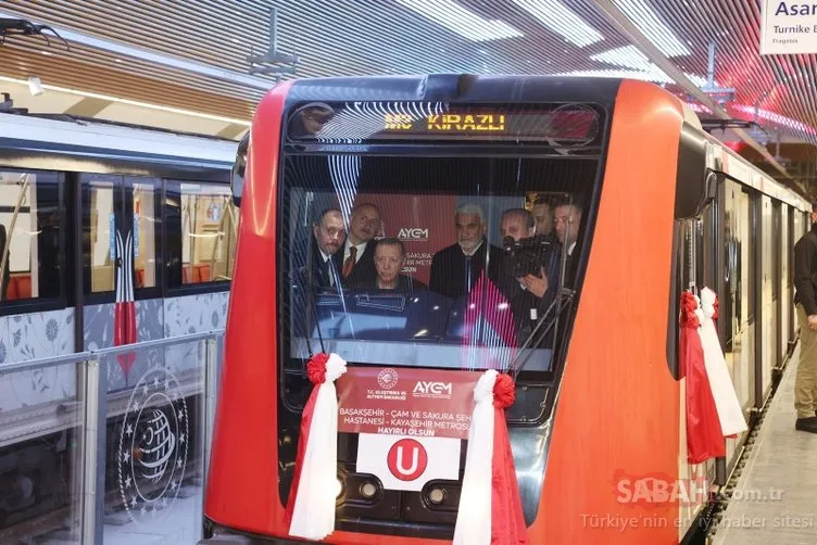 Kayaşehir metrosu mesafeleri düşürdü: Günde 70 bin kişiyi taşıyacak