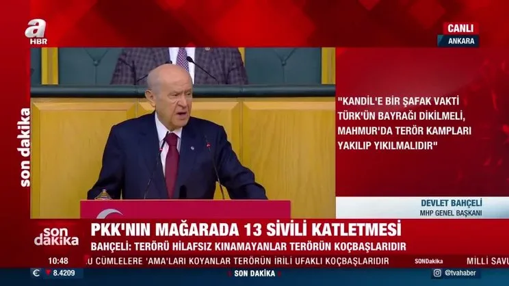 MHP Lideri Bahçeli