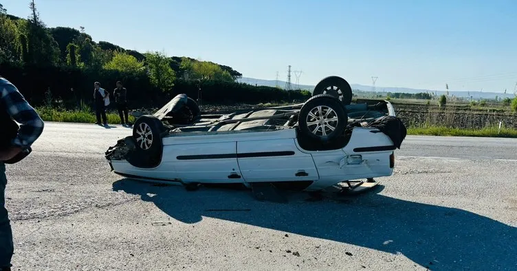 Gönen’de trafik kazası: 4 yaralı