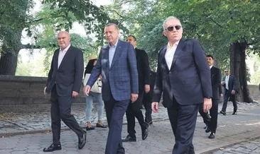 Central Park’ta bir dünya lideri