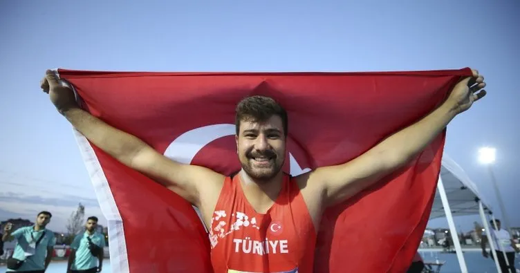 Alperen Karahan, 5. İslami Dayanışma Oyunları Erkek Gülle Atma’da altın madalyanın sahibi oldu