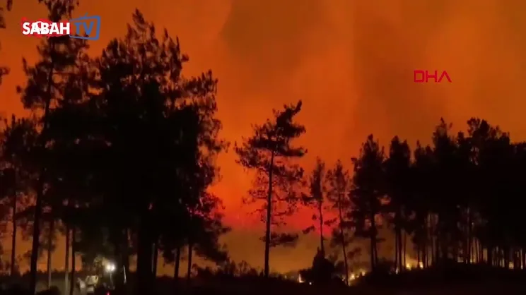 Fethiye’de orman yangını! | Video