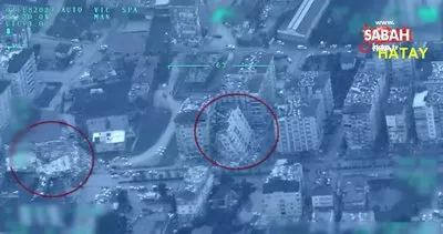 Depremin enkazları İHA kamerasında | Video