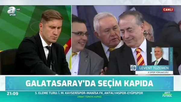 Levent Tüzemen'den canlı yayında flaş Galatasaray'da başkanlık seçimi ve Mustafa Cengiz açıklaması!