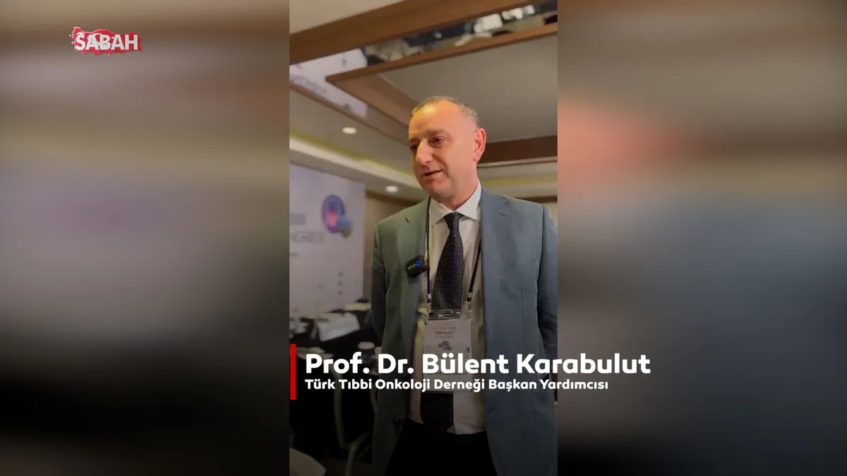 Prof. Dr. Bülent Karabulut: ’10 kanser hastanın 3’ünde tam şifayı yakalıyoruz’ videosunu izle Prof. Dr. Bülent Karabulut: ’10 kanser hastanın 3’ünde tam şifayı yakalıyoruz’ videosunu izle