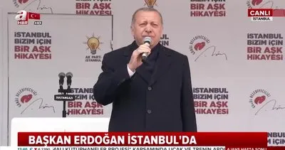 Cumhurbaşkanı Erdoğan, İstanbul Sultangazi’de vatandaşlara hitap etti 30 Mart 2019 Cumartesi