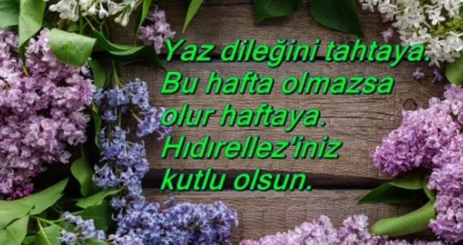 resimli hidirellez gunu mesajlari ve