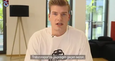Alexander Sörloth’tan Trabzonspor’a veda mesajı