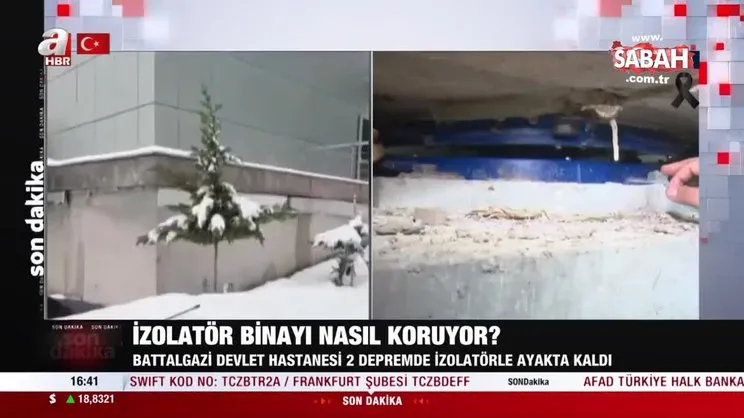 Sismik izolatör hastaneyi korudu! İzolatör binayı nasıl koruyor? | Video