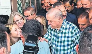 Başkan Erdoğan’a Marmaris’te sevgi seli