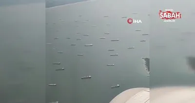 Panama Kanalı’nı kuraklık vurdu: 200 gemi mahsur kaldı | Video