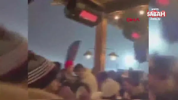 Uludağ'da maskesiz mesafesiz parti görüntüleri tepki çekti | Video