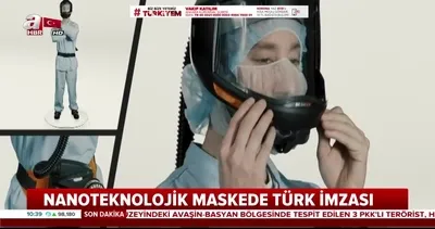 Nanoteknolojik maskede Türk imzası
