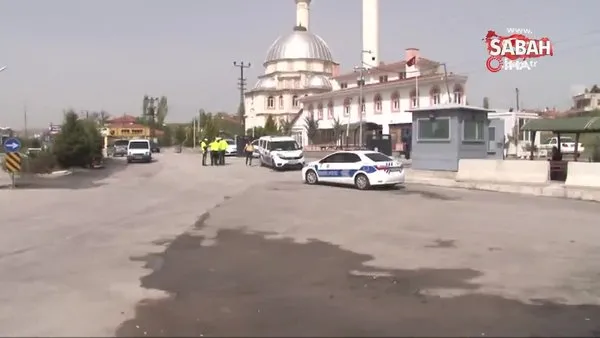 Ankara'da bir araç polis uygulama noktasına daldı: 1 polis şehit oldu!