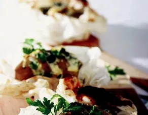 Kağıtta Peynirli Patates