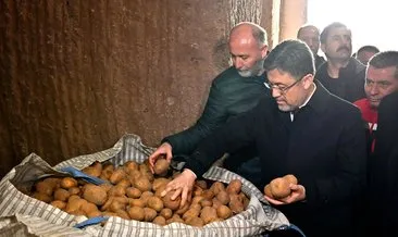 Tarım Bakanı Yumaklı: Depomuzda yeteri kadar patates stokumuz var