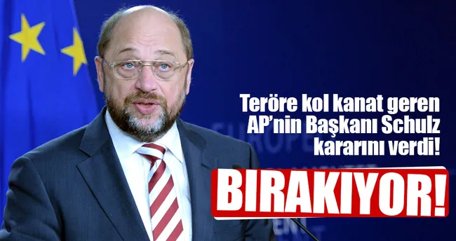 Martin Schulz görevini bırakıyor