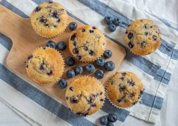 Glutensiz yaban mersinli muffin tarifi