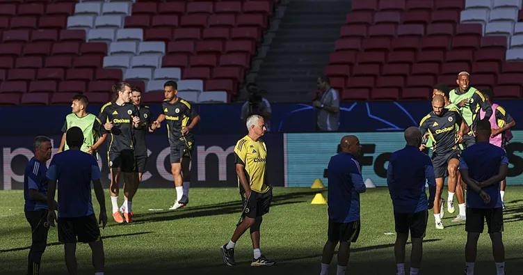 Fenerbahçe, Benfica maçına hazır