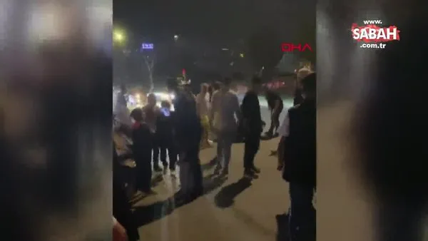 Gaziosmanpaşa'da otomobilin çarptığı yaya öldü; taraflar tekme tokat birbirine girdi | Video