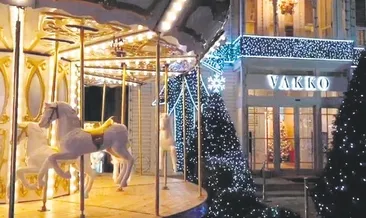 Yılbaşı ışıltısı sokaklarda