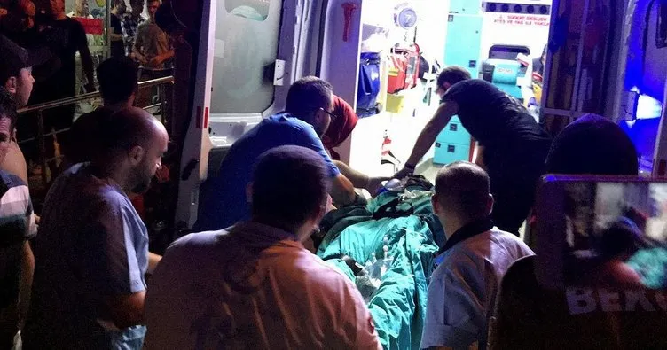 Sakarya’da hastane bahçesinde silahlı saldırı