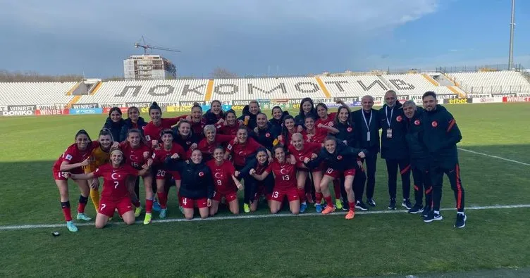 A Milli Kadın Futbol Takımı, Bulgaristan’ı deplasmanda 2-0 mağlup etti