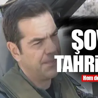 Yunan Başbakanı F16 ile uçtu