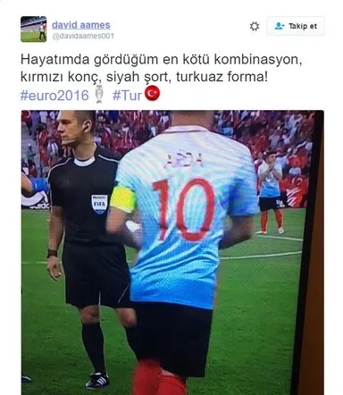 Türkiye'nin forma tercihi eleştirildi