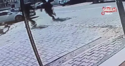Baygınlık geçiren kadın yere yığıldı.Esenyurt’ta aileler arasında yaşanan silahlı kavga kamerada | Video