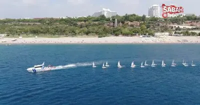30 Ağustos Zafer Bayramı kutlamasında teknelerin görsel şöleni | Video