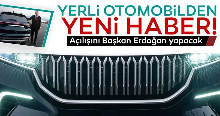 SON DAKİKA HABERİ! Yerli otomobil TOGG’dan yeni haber! Açılışını Başkan Erdoğan yapacak...