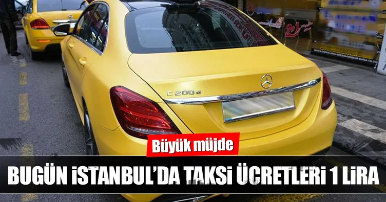 Bugun Istanbul Da Taksi Ucretleri 1 Lira Sayfa 2 Ekonomi Haberleri