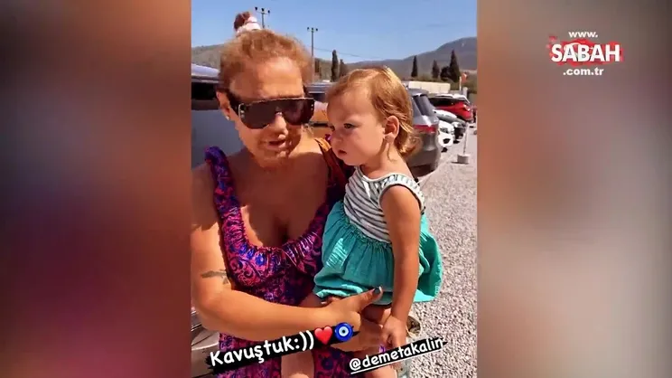 Alişan, kızı Eliz'in Demet Akalın ile buluştuğu anları paylaştı | Video