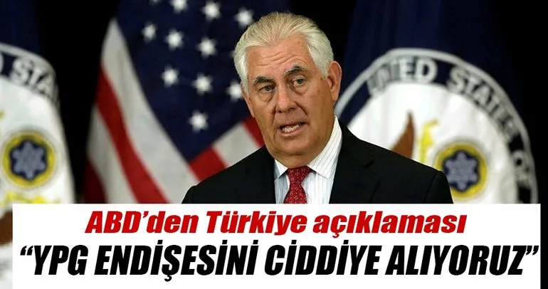 ABD'den Suriye açıklaması