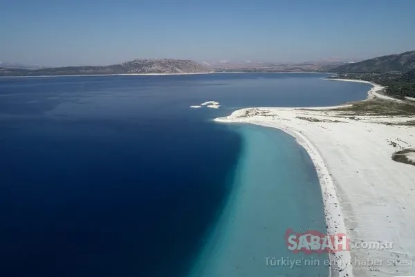 Salda Gölü'ne 1 milyondan fazla ziyaretçi bekleniyor! İşte son günlerin çok konuşulan Salda Gölü...