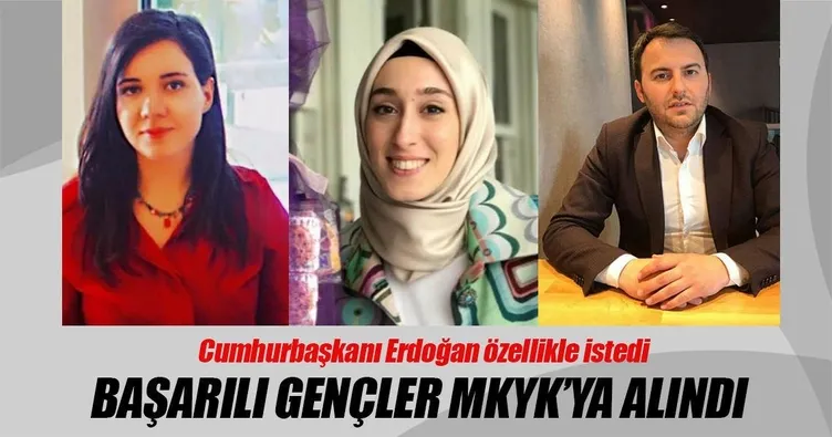 Başarılı gençler MKYK’ya alındı