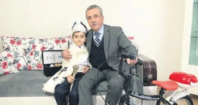 Sunnet Olan Cocuklara Hediye Bisiklet Ankara Baskent Haberleri