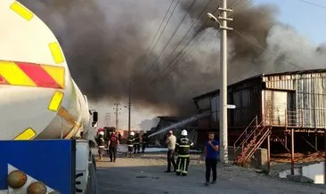 Kahramanmaraş’ta tekstil fabrikasında yangın