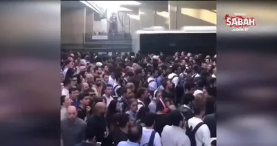 İstanbul’da metrobüs duraklarında yaşanan yoğunluğa vatandaşlardan tepki |Video
