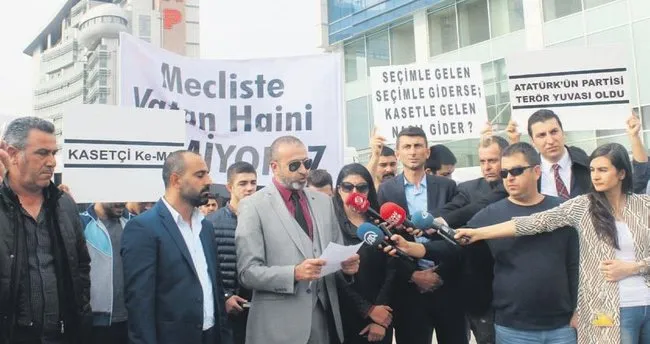 HDP’yi savunan CHP’nin liderine kasetli kınama