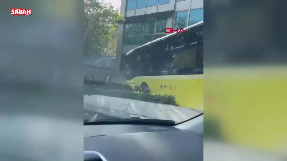 Beşiktaş’ta İETT otobüsü kaza yaptı | Video videosunu izle Beşiktaş’ta İETT otobüsü kaza yaptı | Video videosunu izle