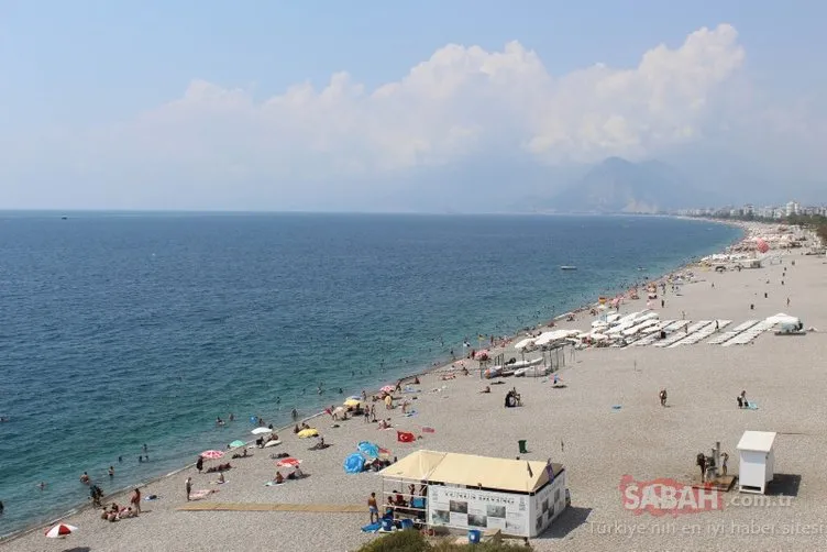 Nem bulutu Antalya’yı kapladı