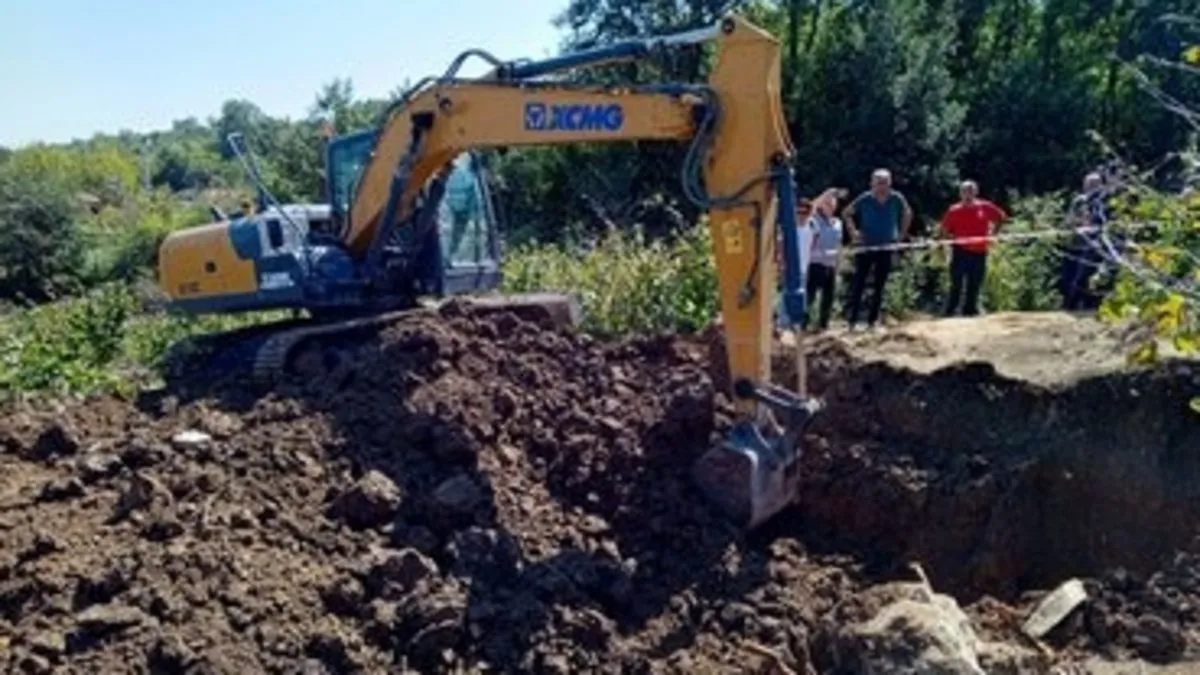 Samsun'da su kuyusu kazısında göçük: 2 kişi toprak altında kaldı!