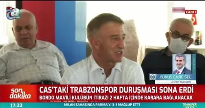 CAS Trabzonspor’la ilgili kararını 2 hafta sonra verecek