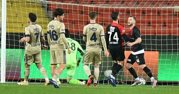 Gaziantep FK 3-1 Fenerbahçe | MAÇ SONUCU - Son Dakika Haberler