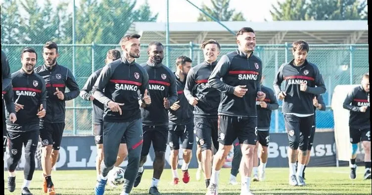 Gaziantep FK kupa maçına hazır