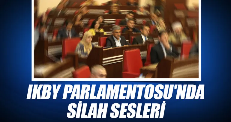 IKBY Parlamentosu’nda silah sesleri