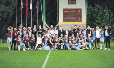 U19’da şampiyon Trabzonspor!