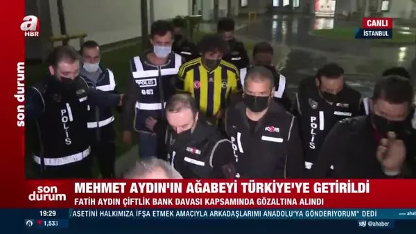 SON DAKİKA: Mehmet Aydın’ın ağabeyi Türkiye’ye getirildi | Video